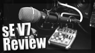 Video thumbnail for sE Electronics V7 Supercardioid Dynamic Mic Review - Best $99 Microphone On The Market? by Joe's Cave - Video & Audio Tutorials and Reviews