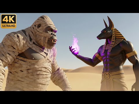 KING KONG vs ANUBIS | The Battle Against the God