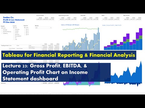 Tableau for Financial Reporting Financial Analysis Course Introduction