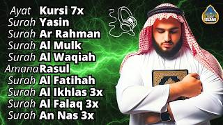 Peaceful Voice Ayat Kursi 7x, Surah Yasin, Ar Rahman, Waqiah, Al Mulk, Kahfi, Ikhlas, Falaq, An Nas