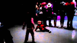 Phoenix dancing to Kimber Rising