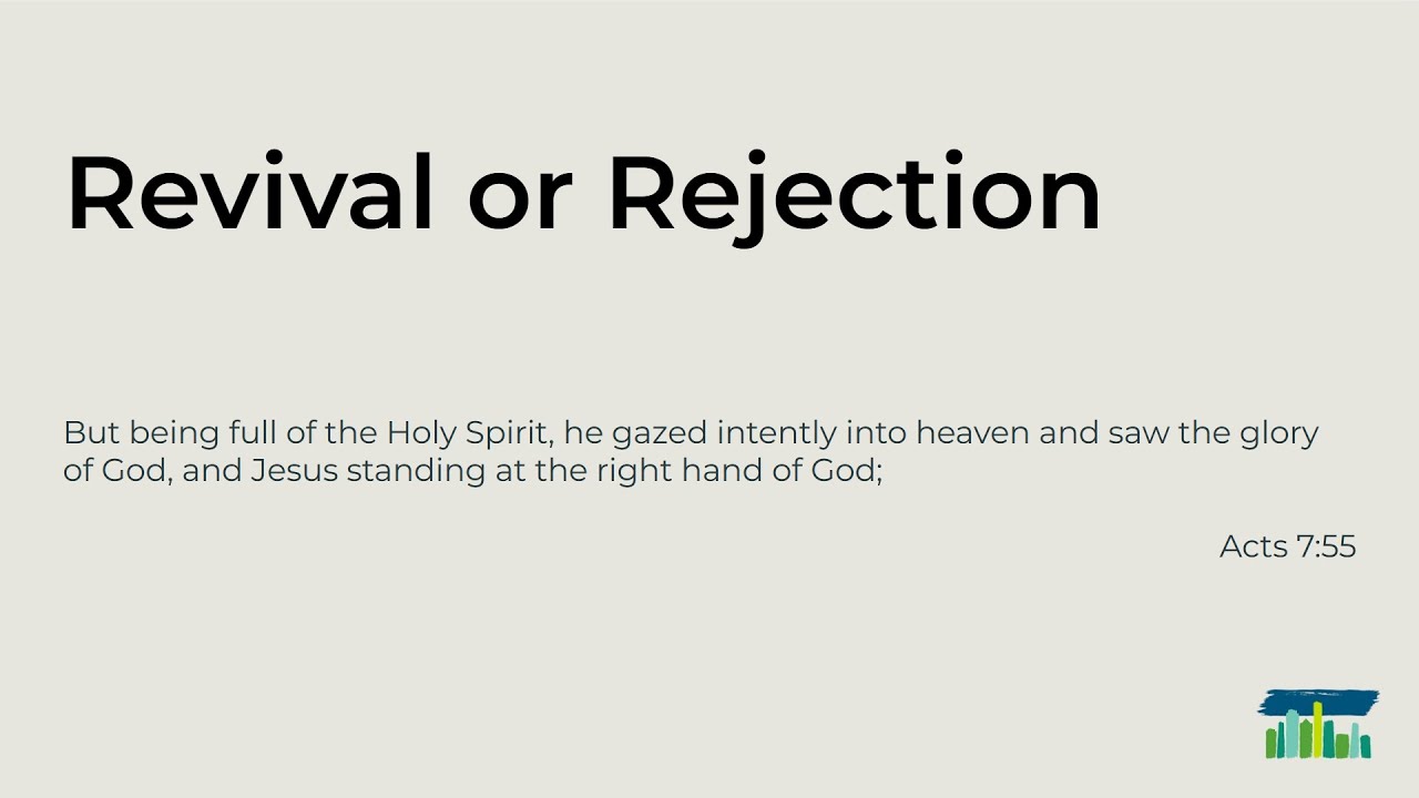 Revival or Rejection - April 6, 2025
