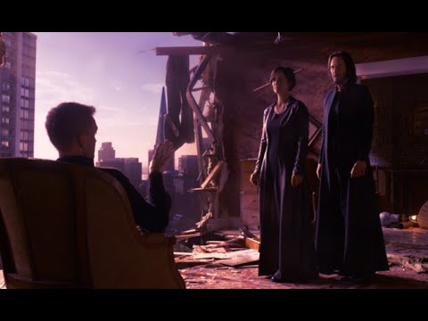 MATRIX: RESURRECTIONS  Neo and Trinity come for the analyst