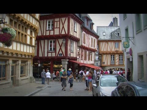Strolling the Old City of Vannes, Brittany France