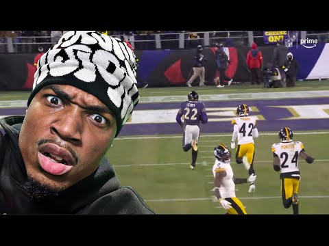RAVENSSS WTFF Pittsburgh Steelers vs. Baltimore Ravens Game Highlights | NFL 2024 Season Wild Card