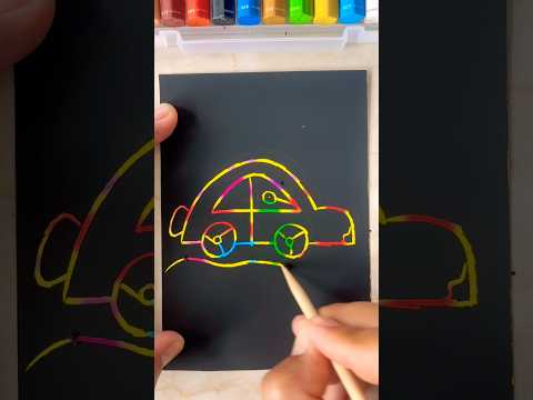 Menggambar Mobil #menggambar #art #shorts