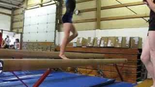 preview picture of video 'Gymnastics Beam video of Michelle'