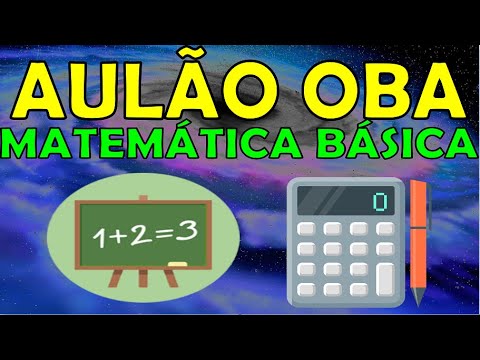 AULÃO OBA - MATEMÁTICA BÁSICA