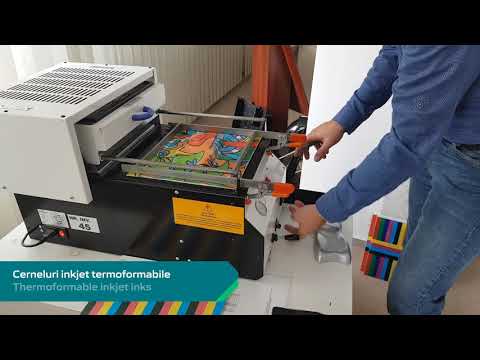 Thermoformable inkjet inks