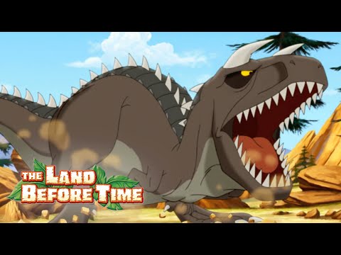 Double-Horned Sharptooth! | The Land Before Time | Mega Moments