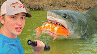 I Saved My Fish From The Pond Monster!
