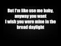 Chris Brown - Fine By Me (lyrics video)