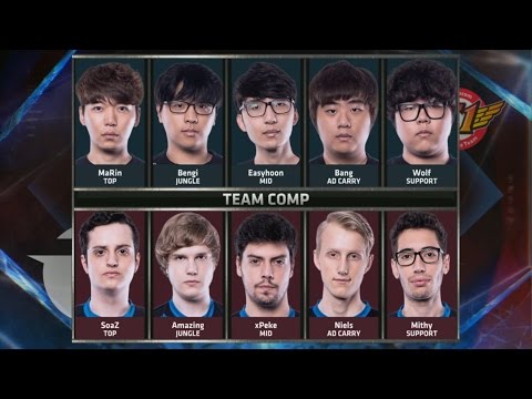 OG vs SKT Highlights - ORIGEN vs SK TELECOM T1 Game 1 - S5 WORLDS 2015 KNOCKOUT STAGE - SEMIFINALS