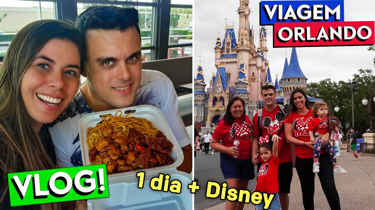 VIAGEM DE ORLANDO #1 - PRIMEIRO DIA + MAGIC KINGDOM