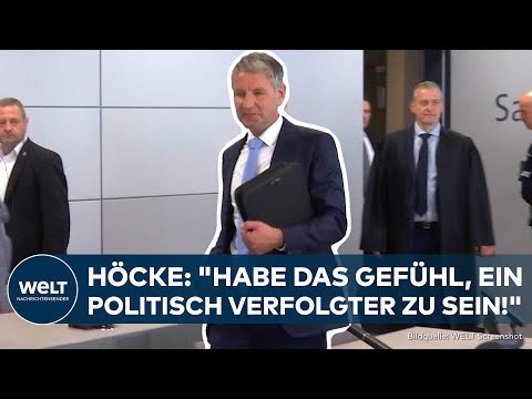 BJÖRN HÖCKE: Verbotene SA-Parole! "Alles für Deutschland!" Geldstrafe für uneinsichtigen AfD-Mann!