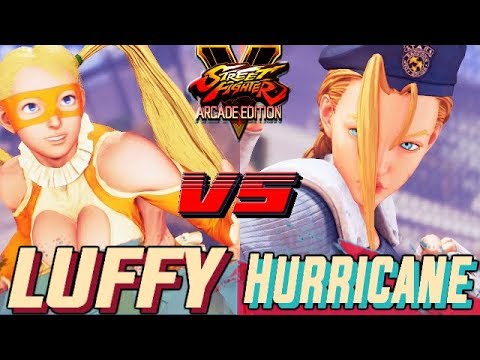 SFV AE 💥  Luffy (R.Mika) VS Hurricane (#1 Cammy)  🔥FIRST TO 3🔥