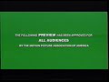 The Following Preview Has Been Approved For ALL AUDIENCES Message