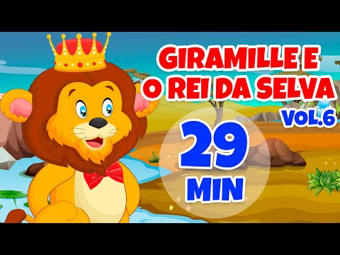Giramille e o Rei da Selva Vol. 6 - Giramille 29 min | Desenho Animado Musical