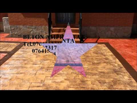 Beton Amprentat Teiu,Arges Tel.0764112317-0764155255