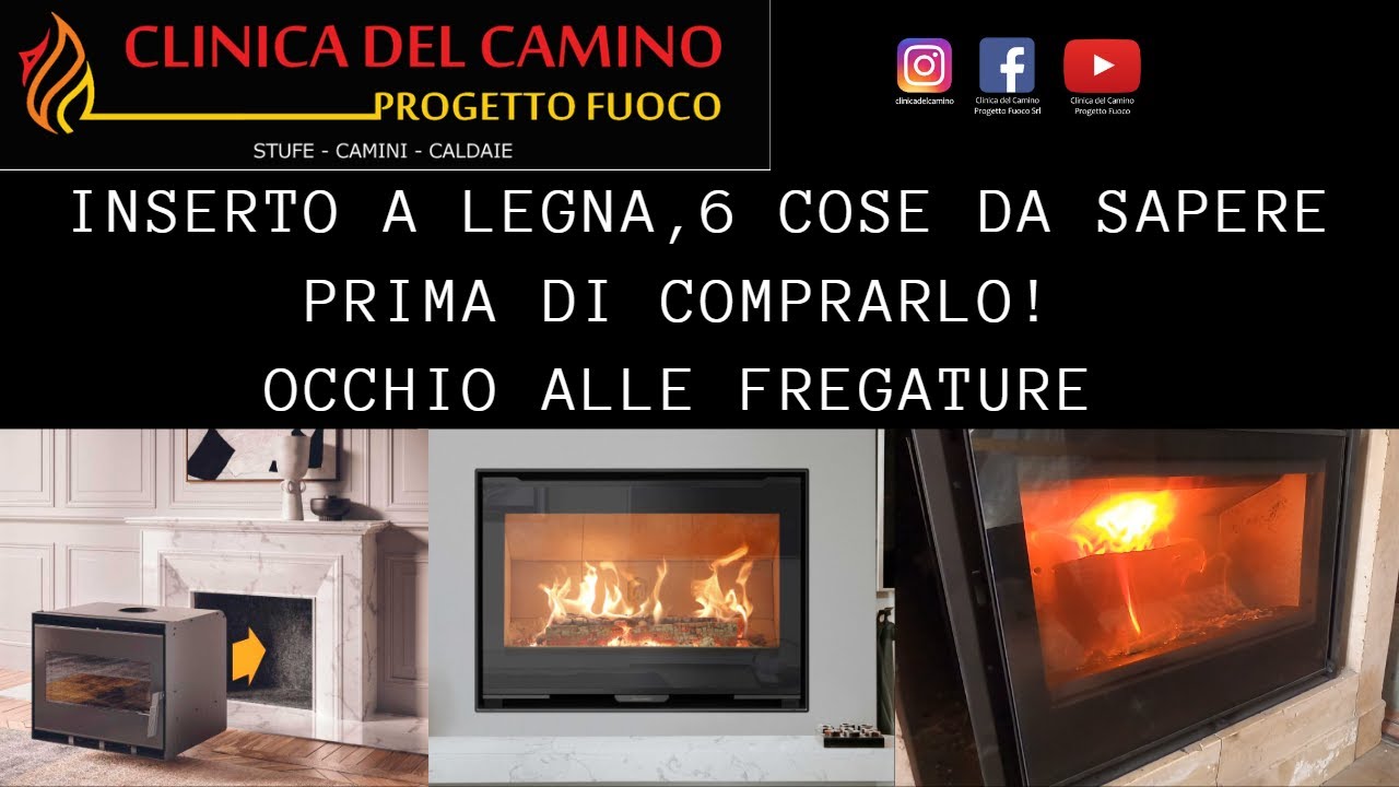 INSERTO camino A LEGNA! Le 6 cose che devi sapere prima di comprarlo! Non farti Fregare!