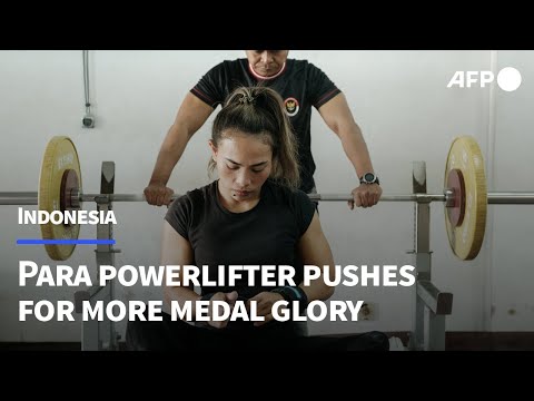Indonesia's top Paralympic powerlifter pushes for more medal glory | AFP