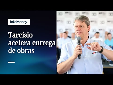 Tarcísio acelera entrega de obras e é pressionado por apoio a Flávio | InfoMoney News