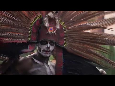 Arab Today- Giant skeletons and dancing devils: Mexico holds