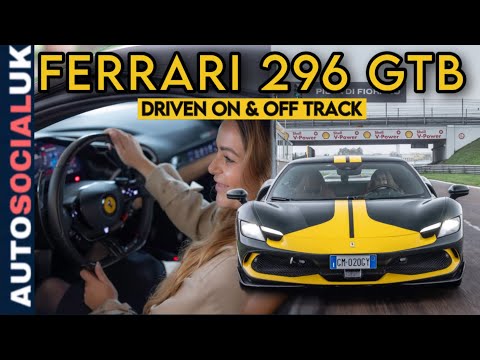 Ferrari 296 GTB Review: My First Drive on Pista di Fiorano | V6 Hybrid Power Unleashed!