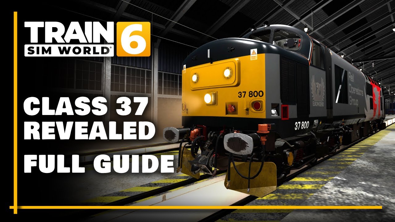 Train Sim World 6 – REVEALED: The Complete Class 37 BR Blue Guide (Routes & Variants!)