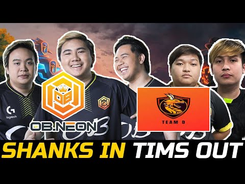 TIMS OUT SHANKS STAND IN - OB NEON VS TEAM D BTS SEASON 7 CLOSED QUALS