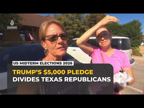 Trump’s $5,000 pledge divides Texas Republican voters