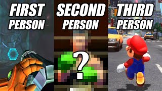 What If Nintendo Games Were in a Second-Person Perspective?