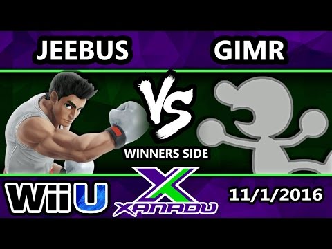 S@X 174 - Jeebus (Lil Mac) Vs. VGBC | Gimr (G&W) - SSB4 Tournament - Smash for Wii U - Smash 4