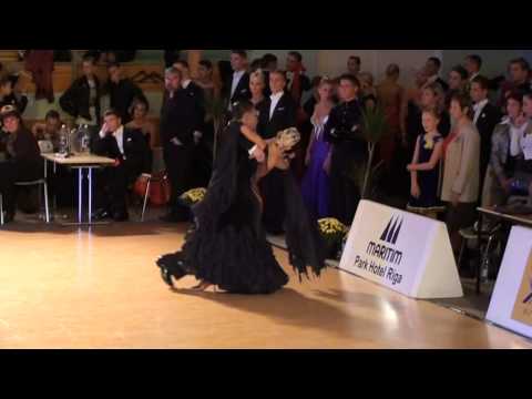 Latvia Open 2011 WDSF ST Dmitri Kolobov - Signe Busk 1.16 foxtrot