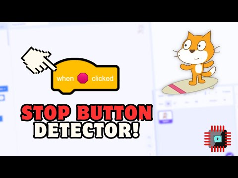 STOP BUTTON DETECTOR 🛑 in Scratch! | Just Finished Coding!