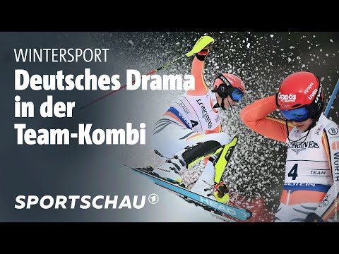 Ski Alpin: Erste WM-Team-Kombination mit emotionalem Ende | Sportschau