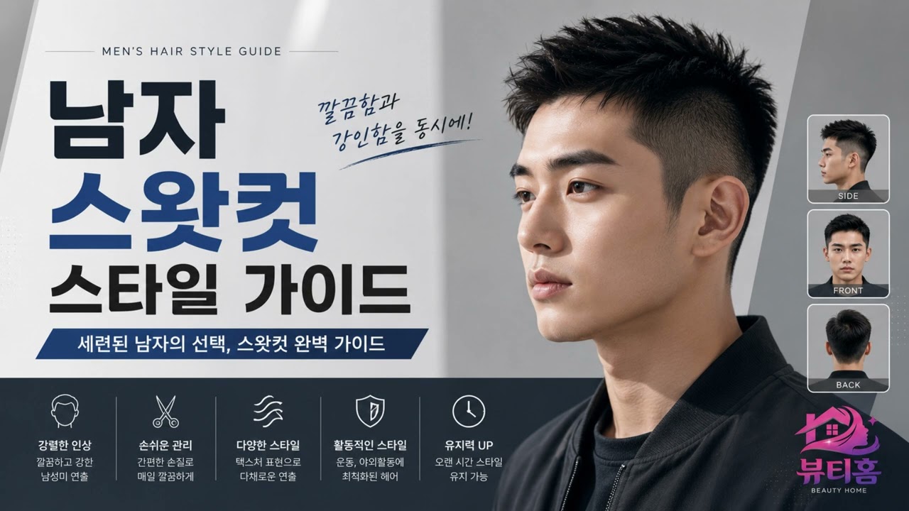 남자 스왓컷 스타일 가이드
