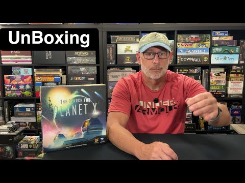 The Discriminating Gamer: The Search for Planet X unboxing with Ray