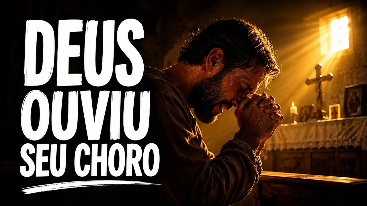 ✝️Deus Ouve o Teu Choro 😭  Música Gospel Para Acalmar a Alma e Aliviar a Ansiedade