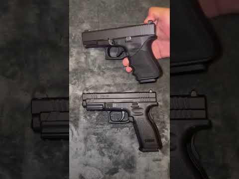 Springfield vs Glock! Leave a comment! #cali #sb #guns #glock #xd #9mm #edc #springfield #fav #mine