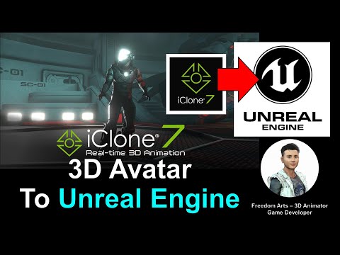 iClone 3D Avatar to Unreal Engine Game Character - Full Tutorial