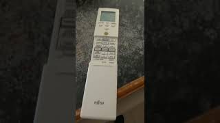 Fujitsu remote for my air conditioner