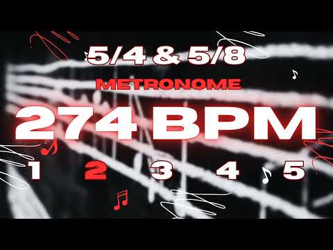 274 BPM - 5/4 & 5/8 Metronome