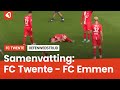 FC Twente verliest oefenwedstrijd van Emmen en ziet Rots geblesseerd uitvallen