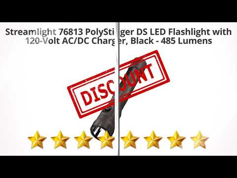 Streamlight 76813 PolyStinger DS LED Flashlight with 120-Volt AC/DC  | Review and Discount