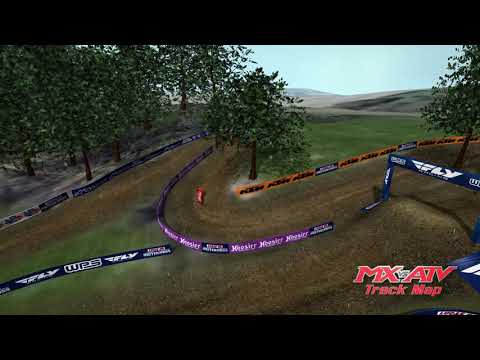 2019 RedBud National Track Map - Flyover