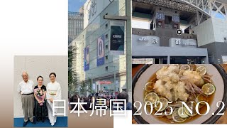日本帰国 2025年夏 エピソード 2： 東京、京都、盛岡