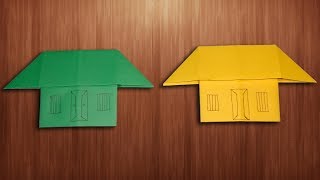 How To Make Paper Home Easily For Craft Creator - Origami House Making
