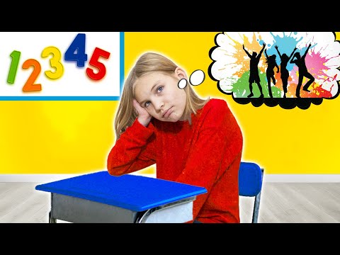 Amelia and Avelina back to school, Akim's morning routine