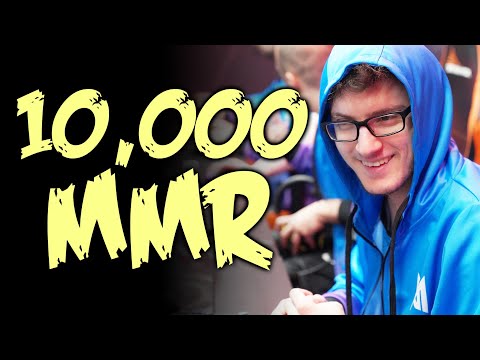 MIRACLE hit 10,000 MMR — 9k avg ALL-STARS ranked match